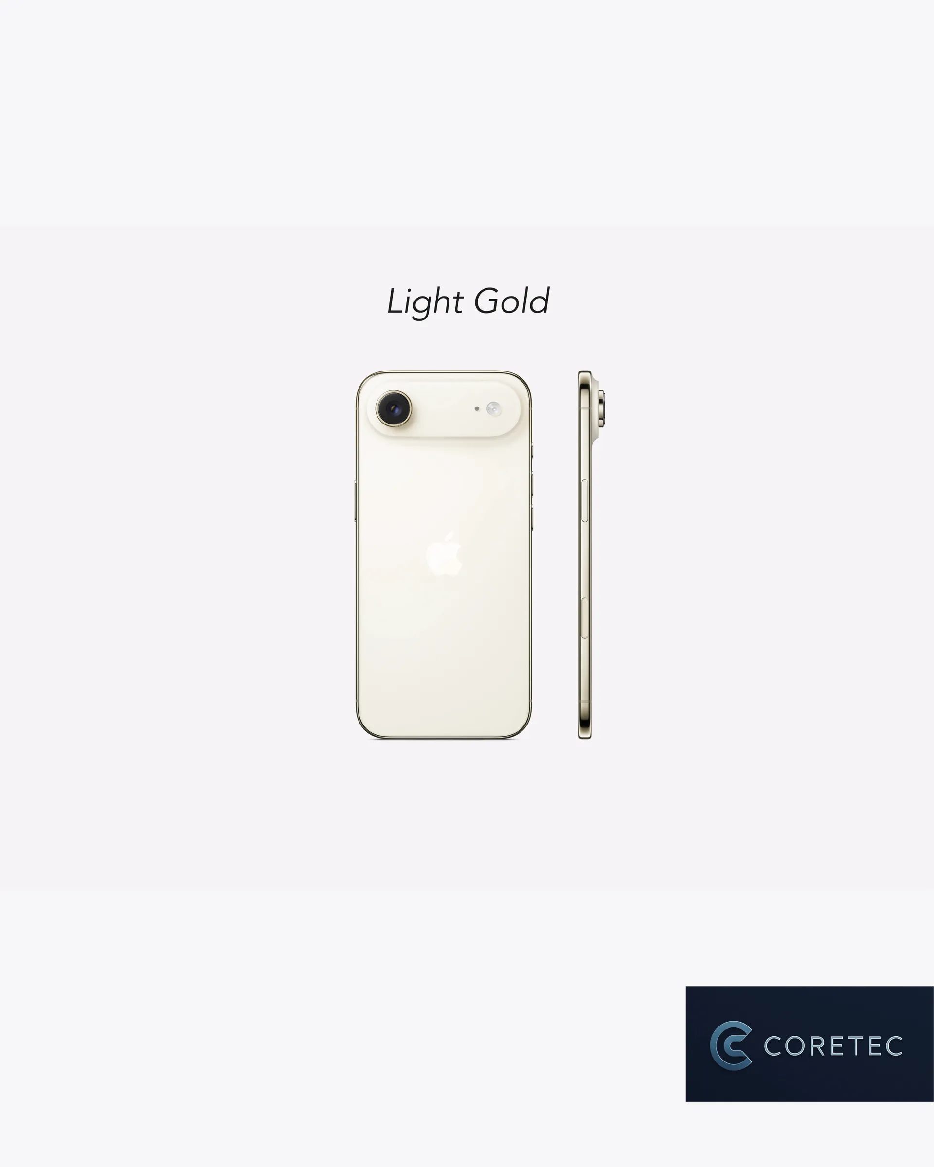 iPhone Air Light Gold