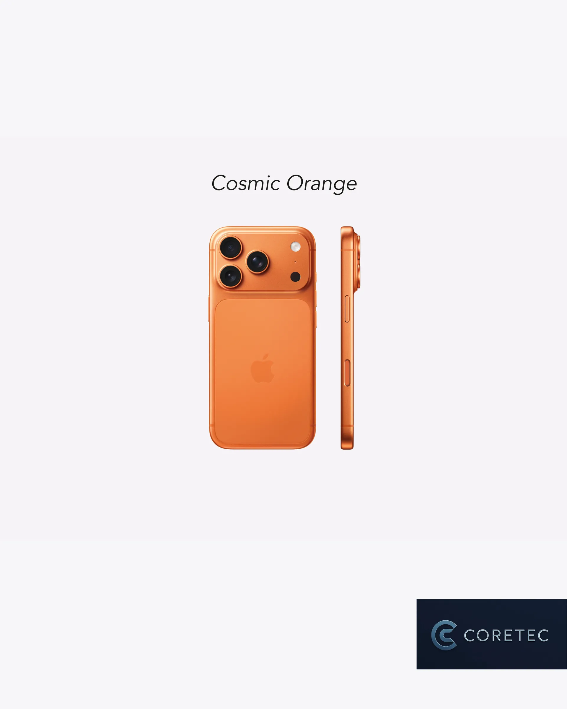 iPhone 17 Pro Cosmic Orange